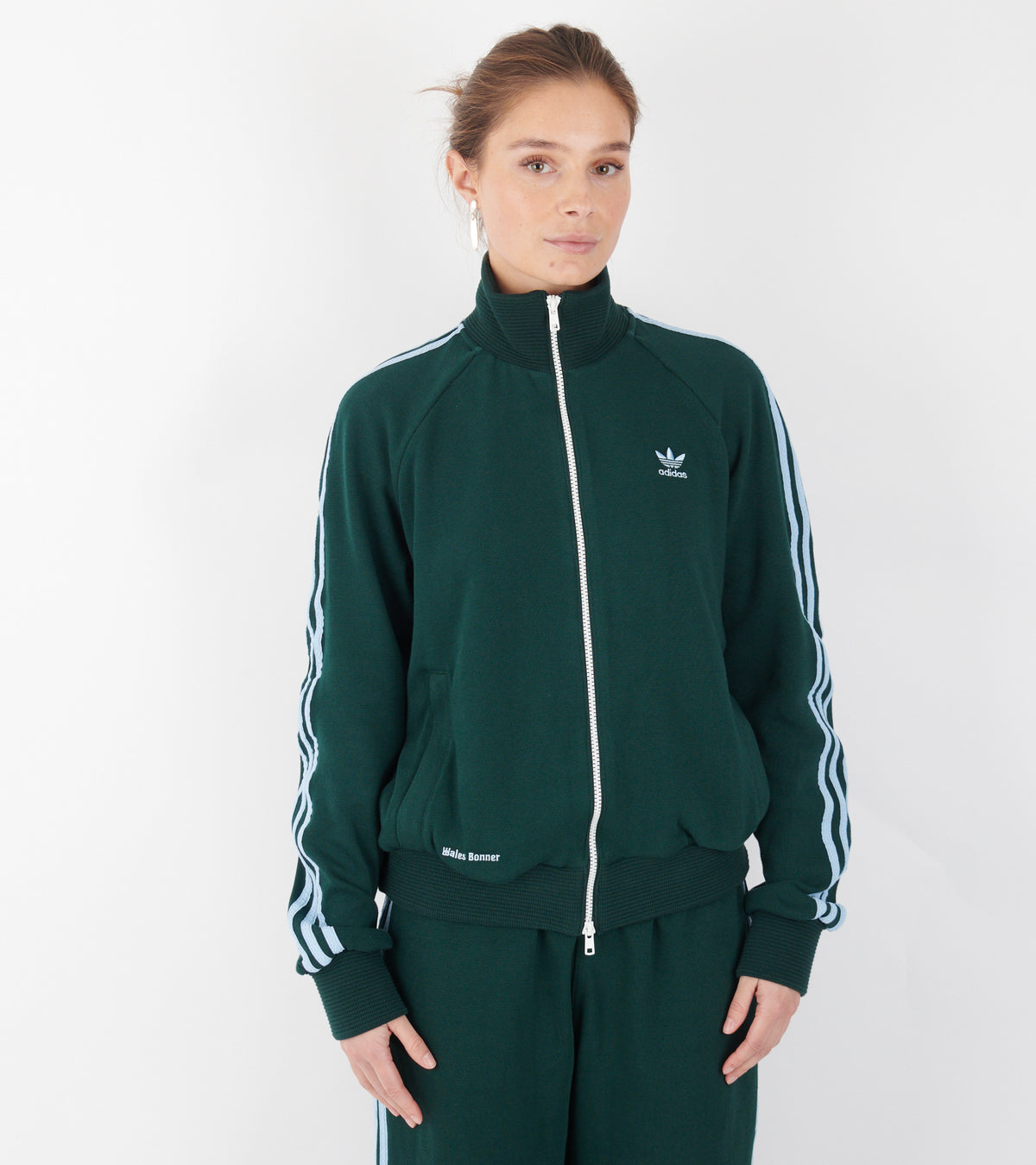 WB 80s Track Jacket Green Night