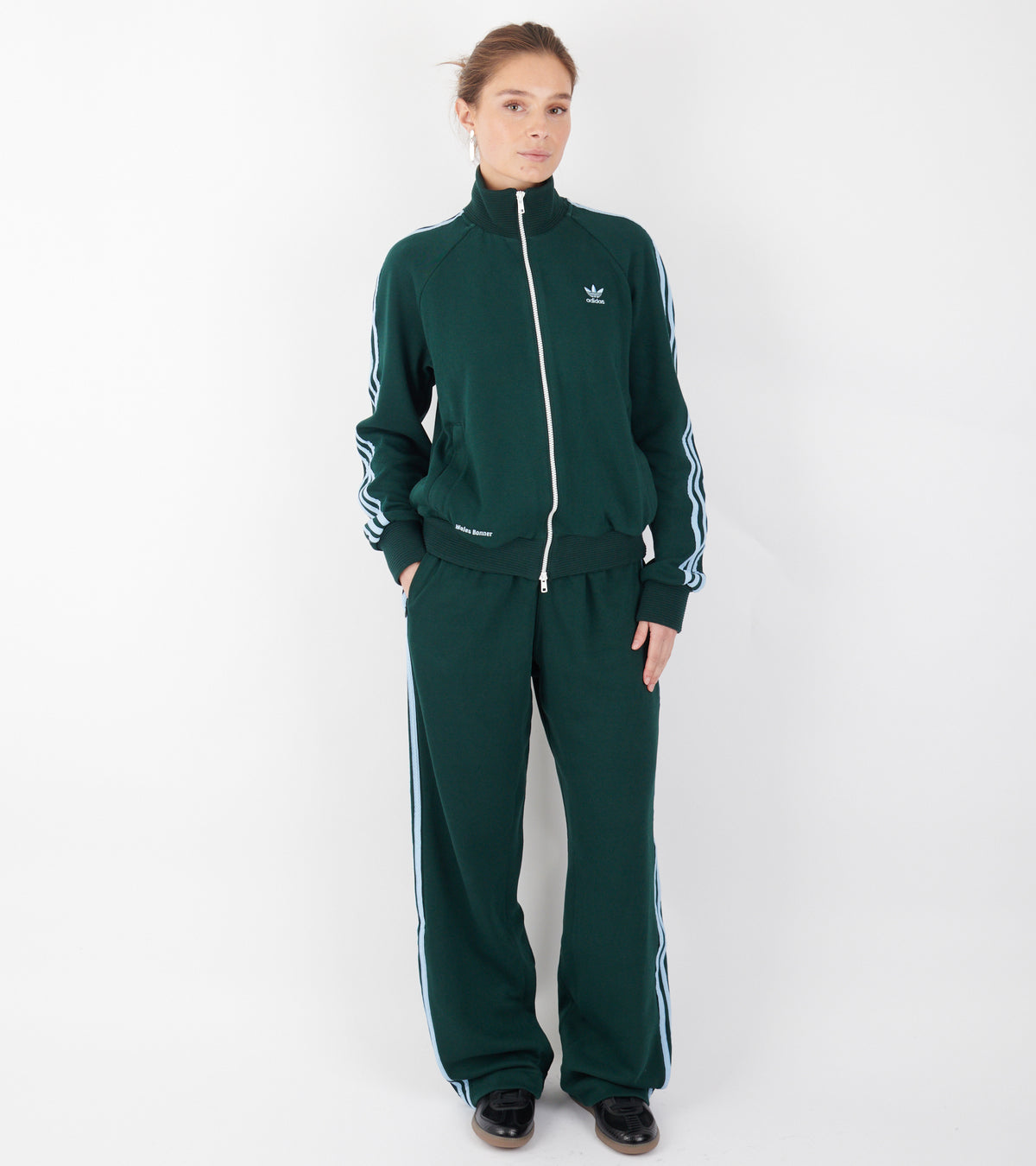 WB 80s Track Jacket Green Night