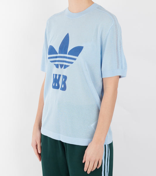 WB Knit T-shirt Clear Sky