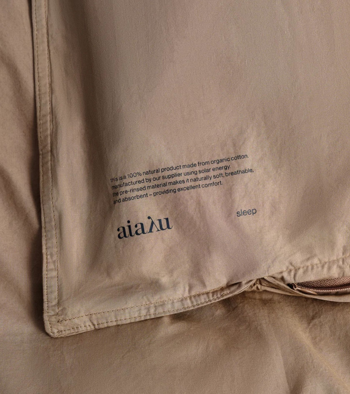 Duvet Set 140x200 + 1 Pillow Case Cocoa