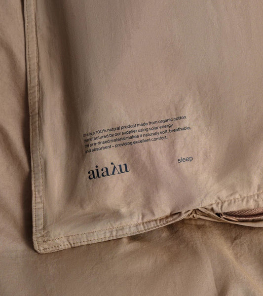 Duvet Set 140x200 + 1 Pillow Case Cocoa