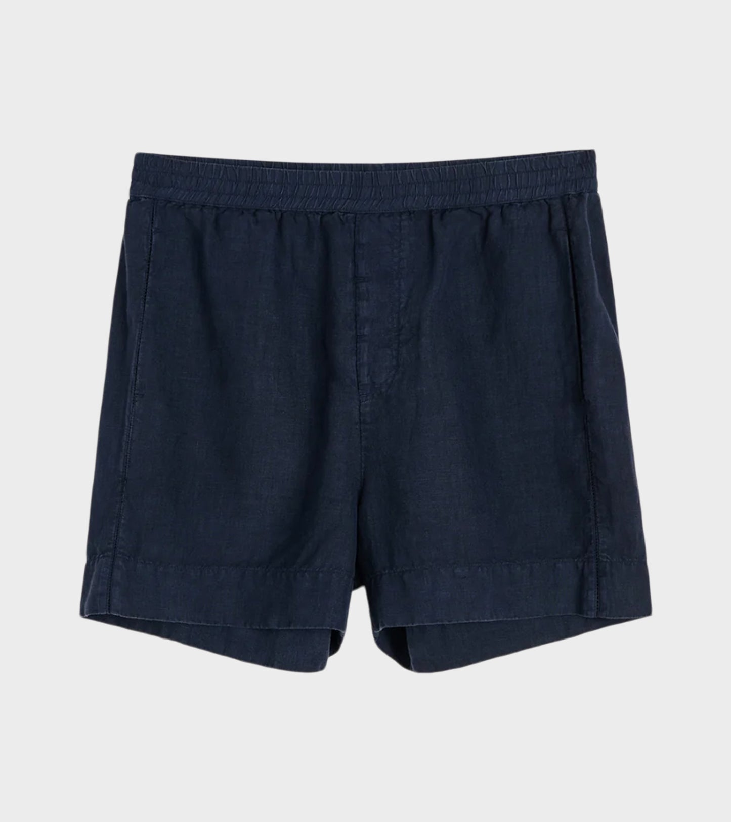 Casual Shorts Linen Navy