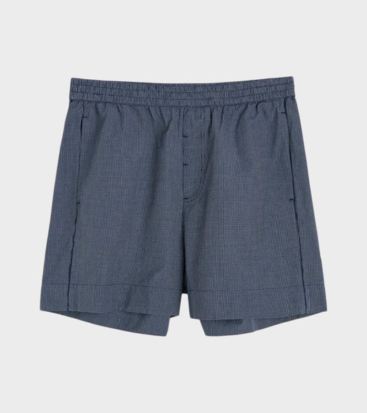 Casual Shorts Navy Check