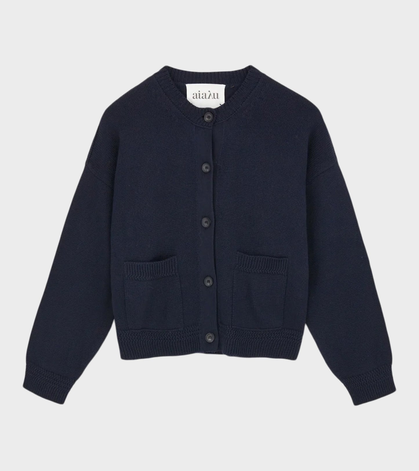 Cobe Cotton Cardigan Navy