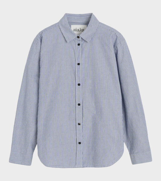 Paulina Shirt Striped Mix Blue Boy