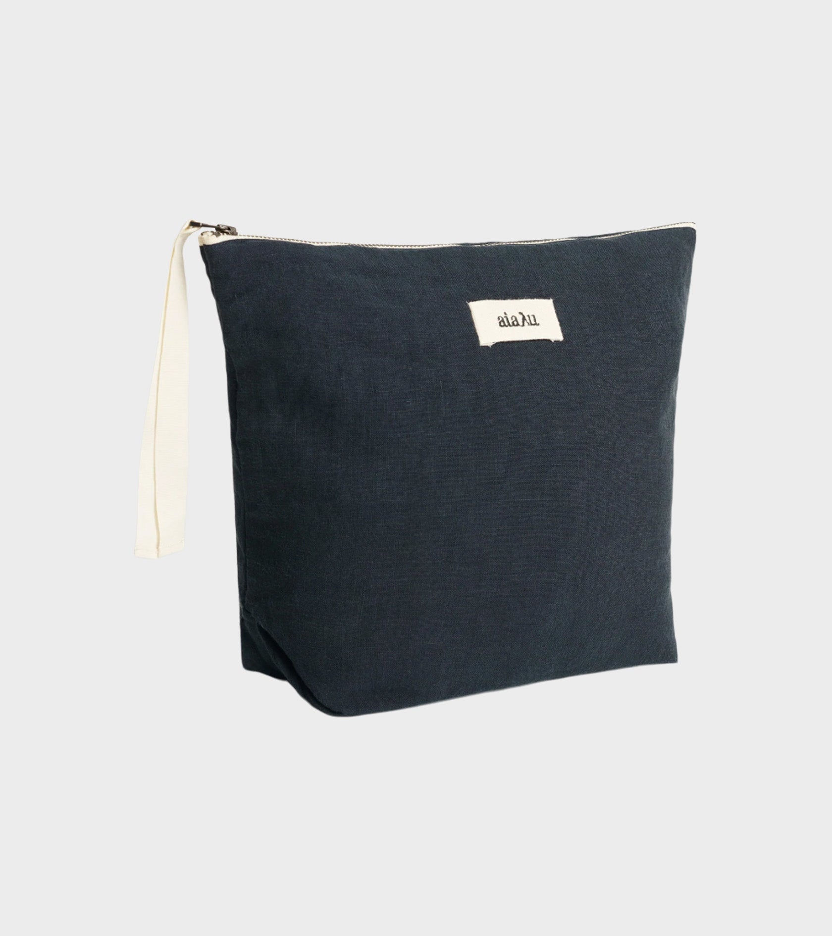 Pouch Linen Navy Dr Adams Pouch linen navy dr adams