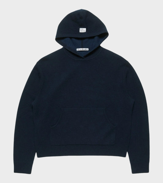 Cashmere Hoodie Ink Blue