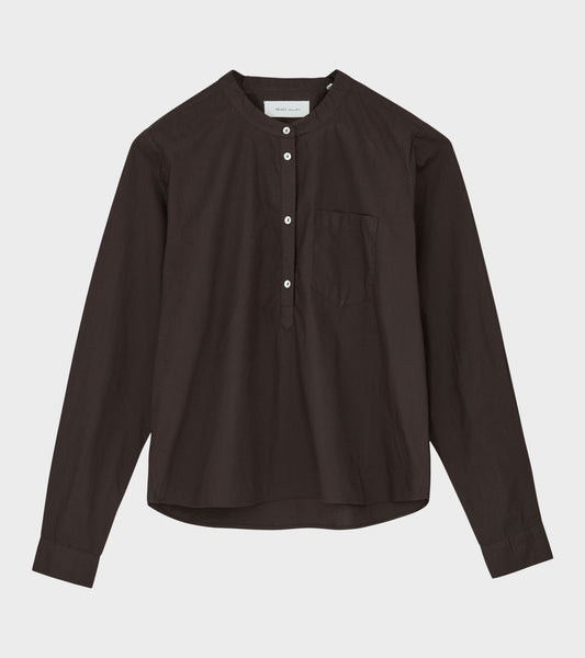 Agnes Shirt Dark Brown