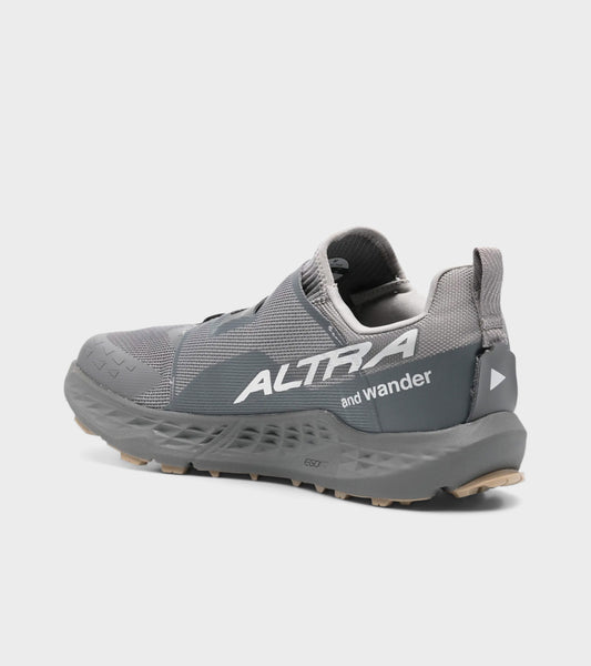 And Wander x Altra Timp 5 Boa Sneakers Grey