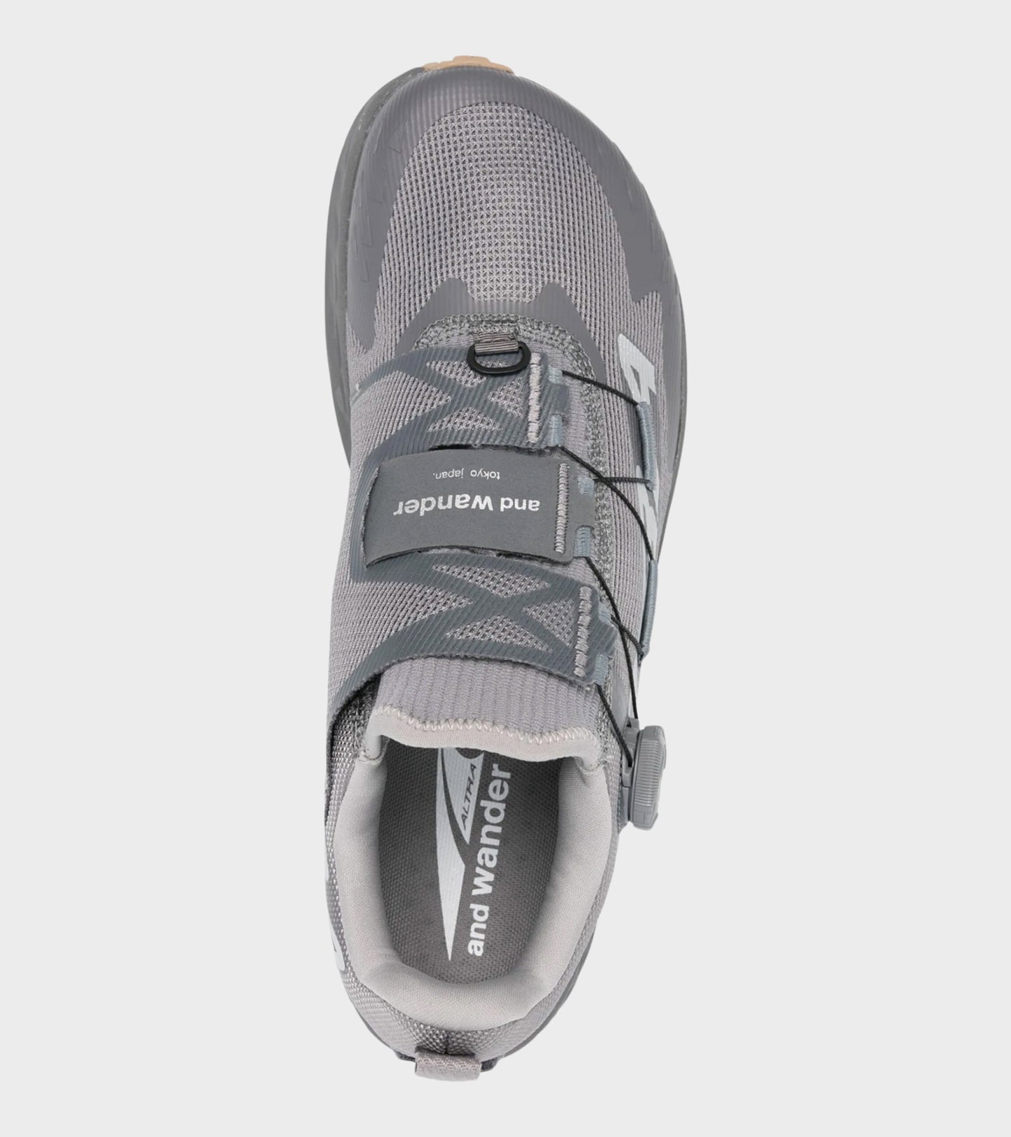 And Wander x Altra Timp 5 Boa Sneakers Grey