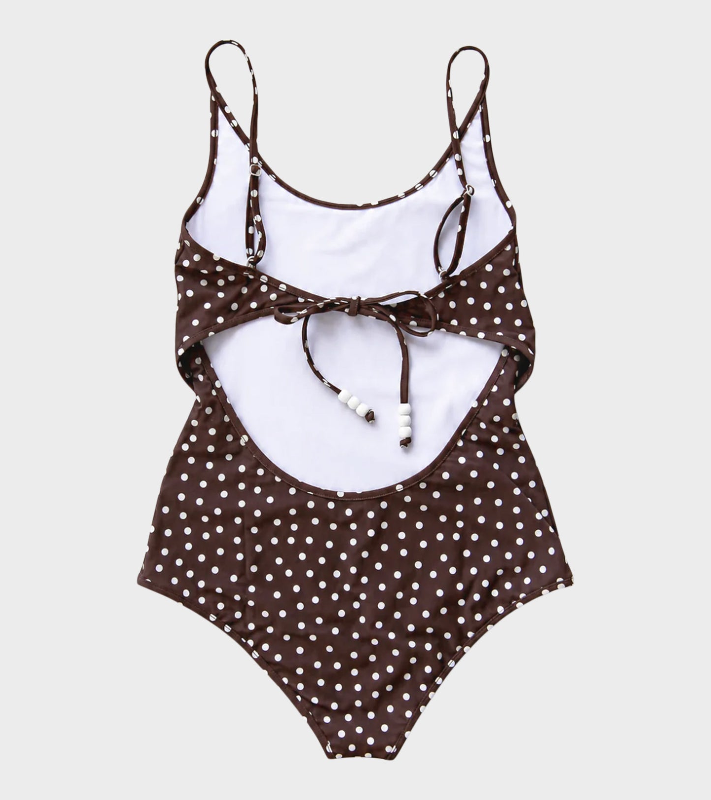 Sanona Swimsuit Brown Dot