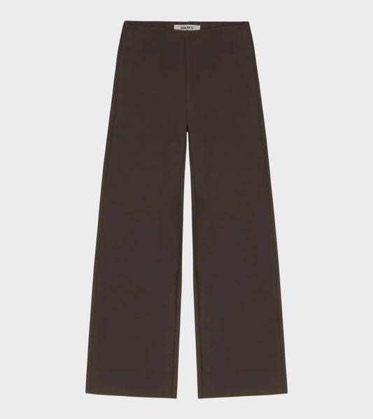 Lay2 Straight Trousers Cocoa Brown