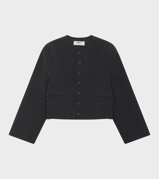 Lay4 Cropped Jacket Anthracite
