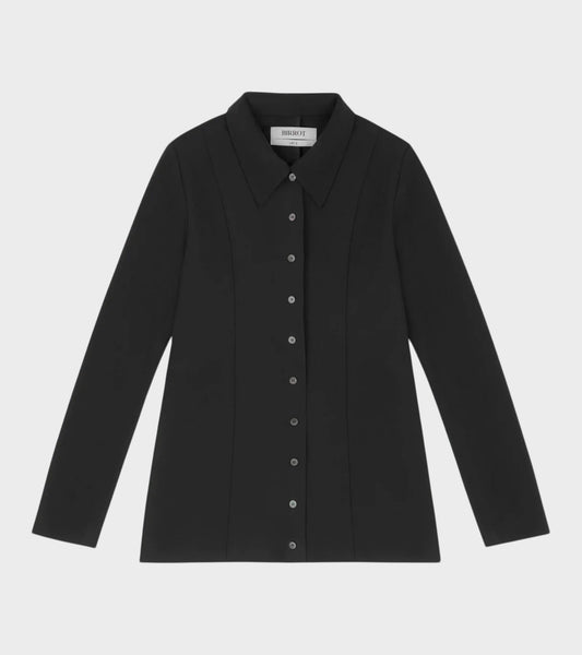 Lay2 Fitted Shirt Anthracite