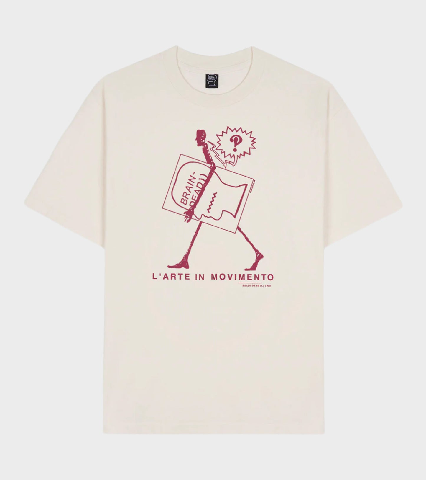 Movimento T-shirt Cream