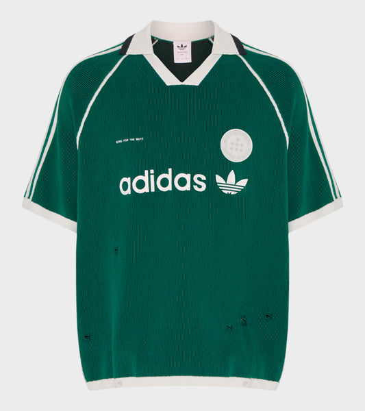 SFTM Collegiate Green / Black Polo Sweater