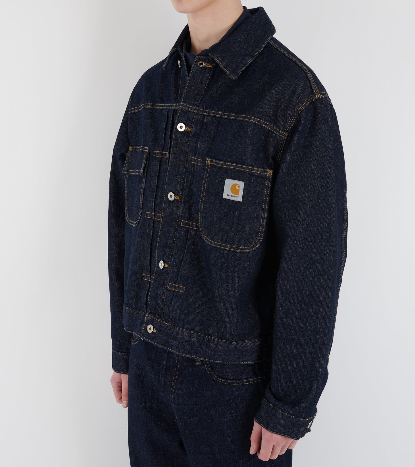 Belmar Jacket Blue Rinsed