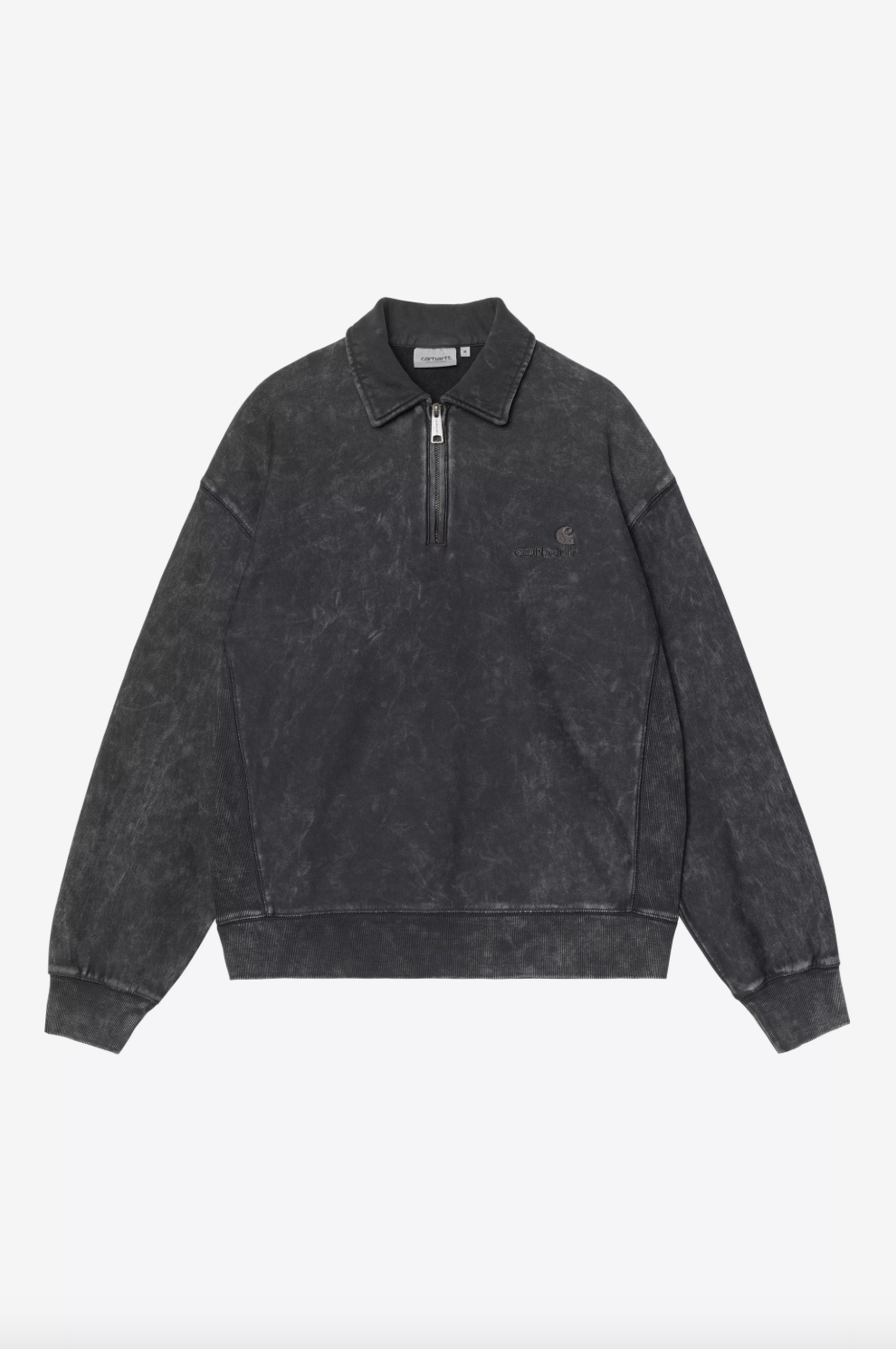 Lambert Polo Sweat Black Moon Wash