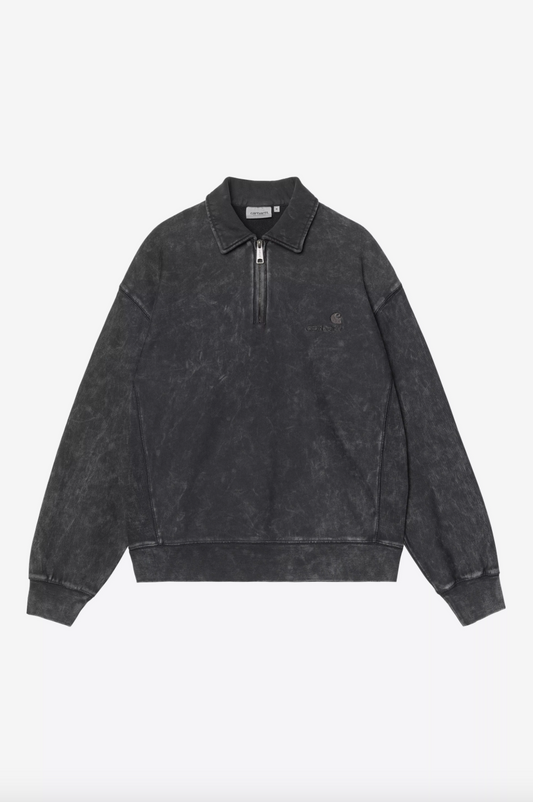 Lambert Polo Sweat Black Moon Wash