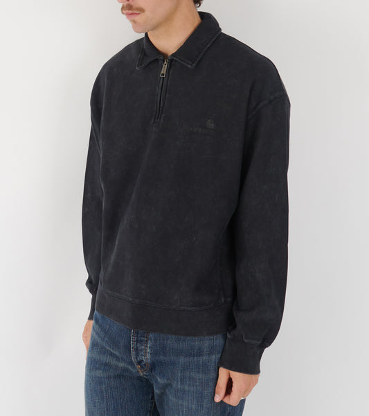 Lambert Polo Sweat Black Moon Wash