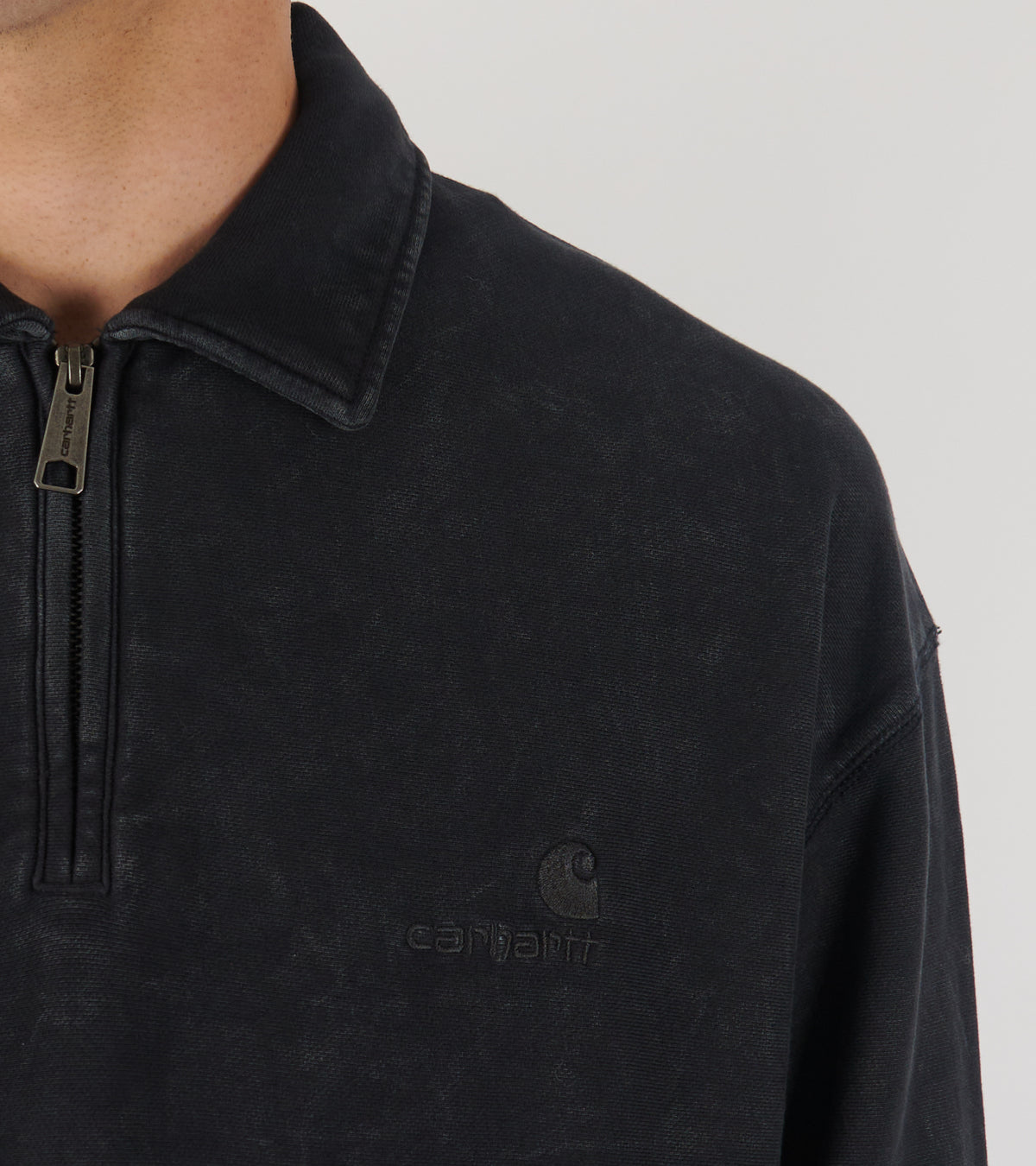 Lambert Polo Sweat Black Moon Wash