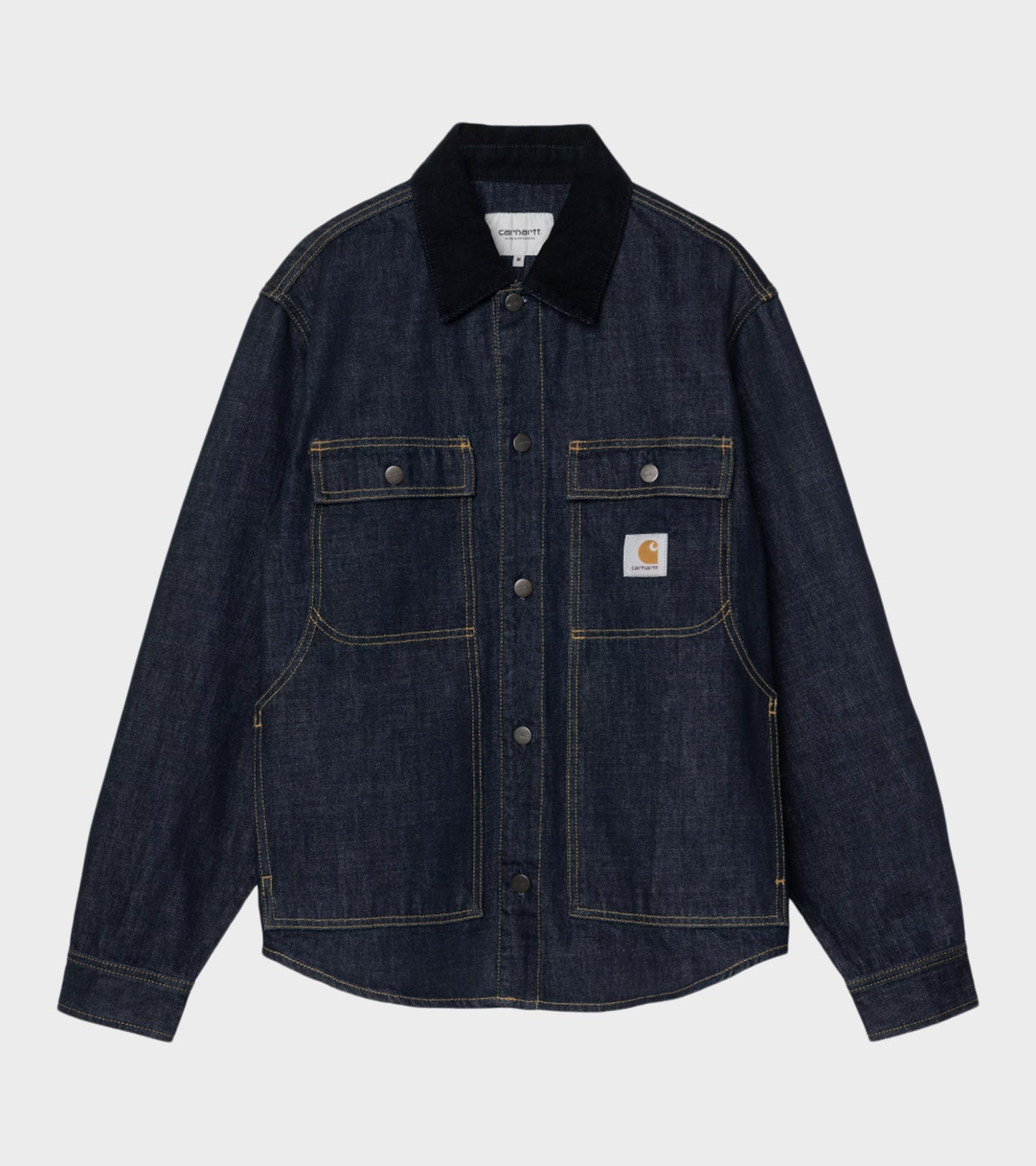 Oakland Shirt Jac Blue/Dark Navy Rinsed