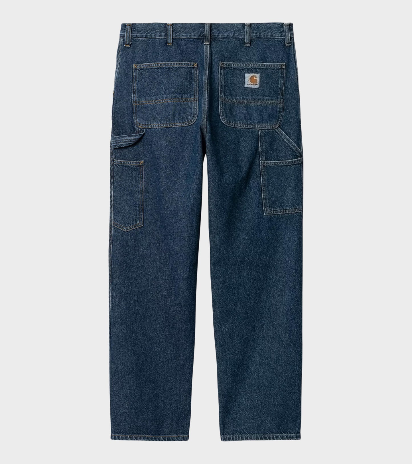 Single Knee Pant Blue Stone Washed