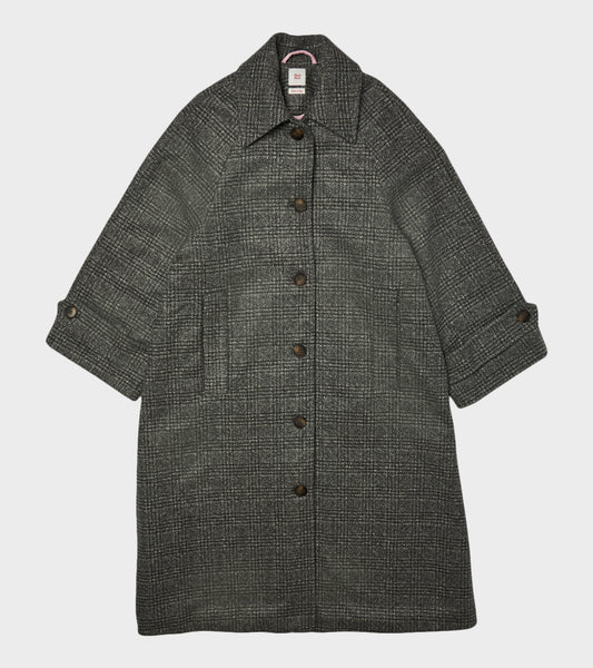 Christine Coat Check Grey