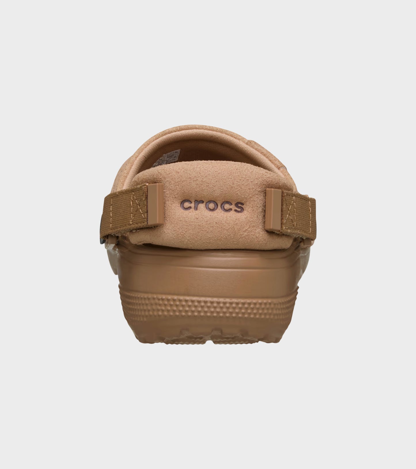 Classic Crafted Vegan Suede Clog Milk Chocolate