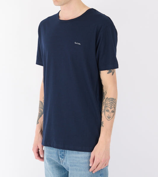 Organic Cotton Crew Neck T-Shirts Black/White/Navy