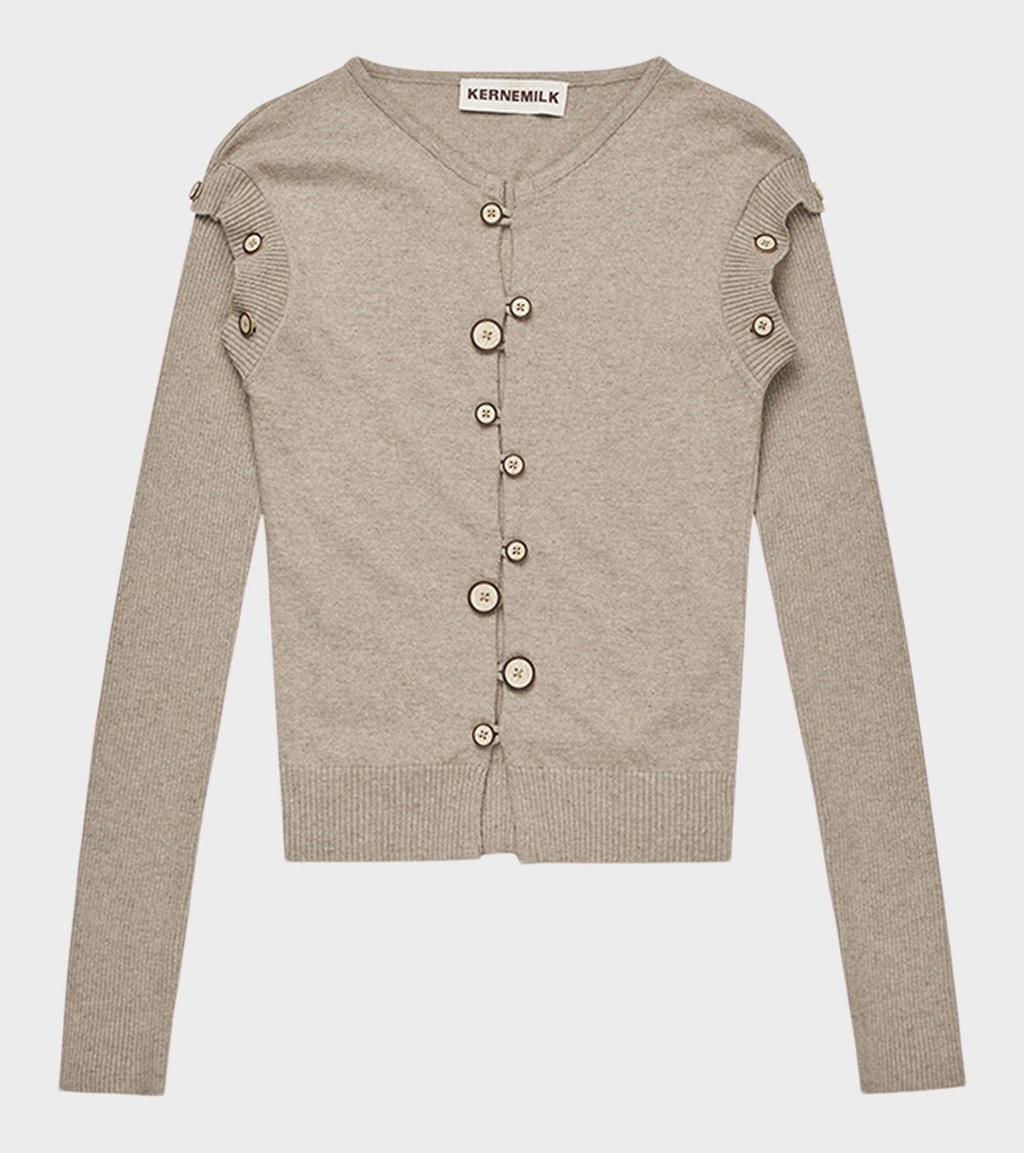Caroline Cardigan Beige Melange