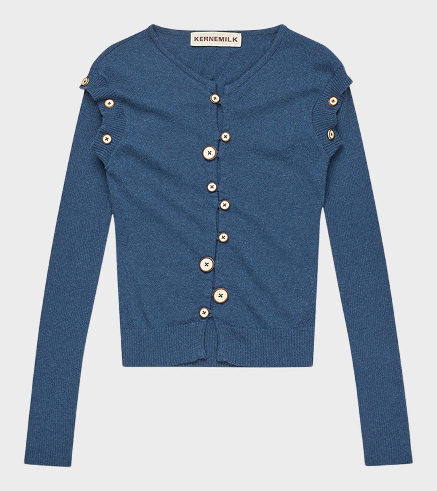 Caroline Cardigan Navy Blue Melange