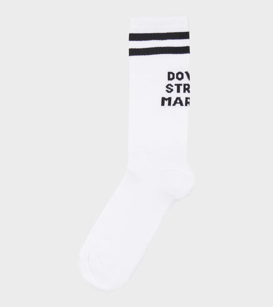 Dover Street Market Logo Socks White