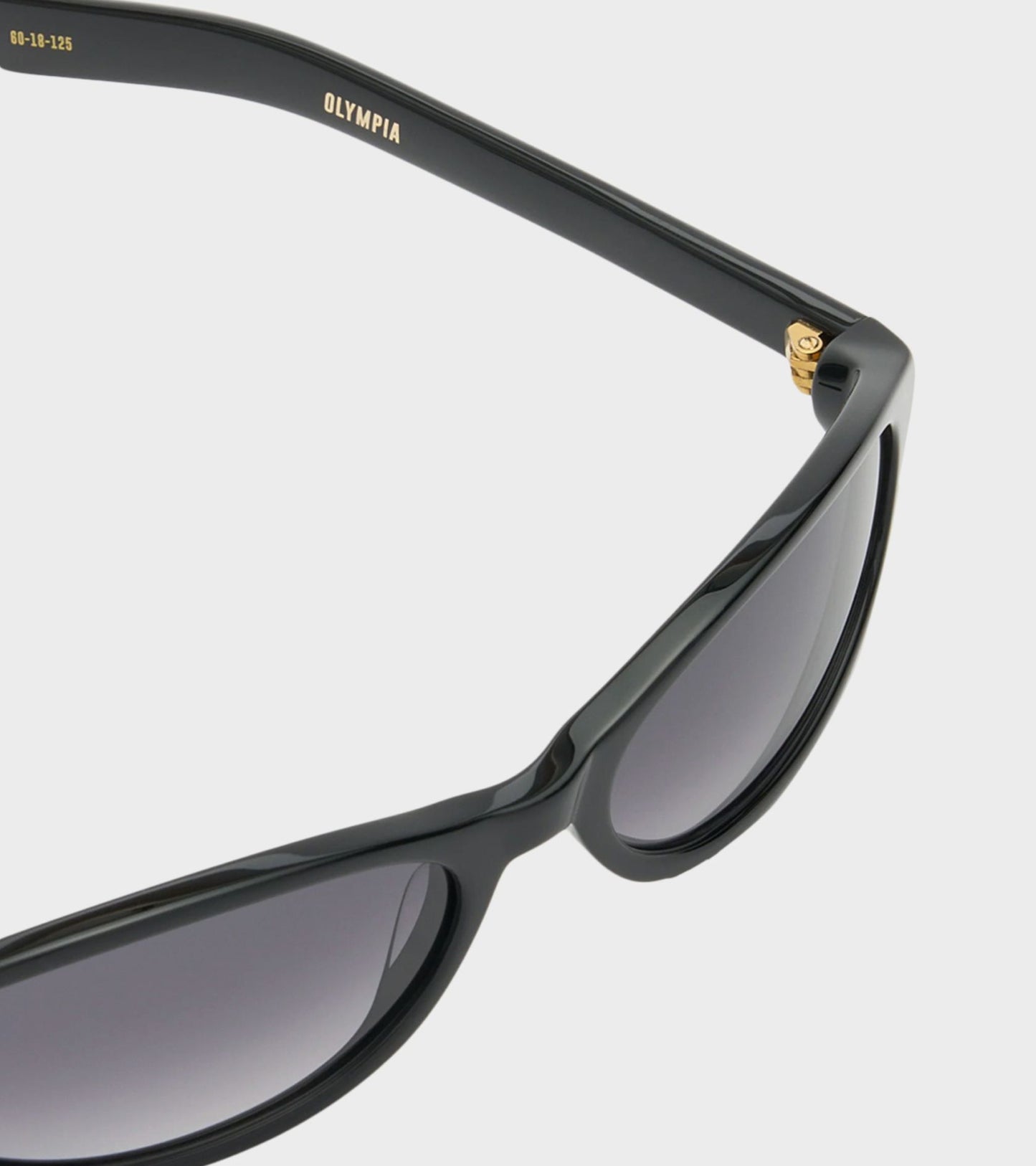 Olympia Solid Black/Solid Black Lens