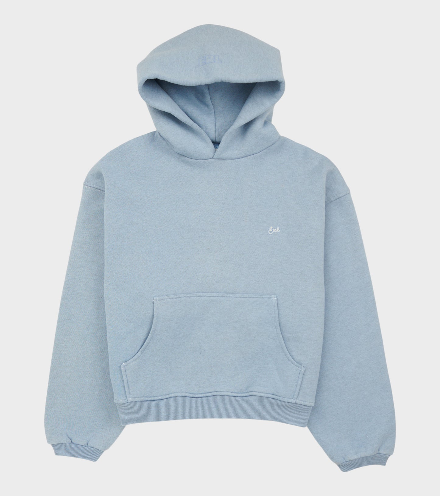 Heathered Hoodie Light Blue