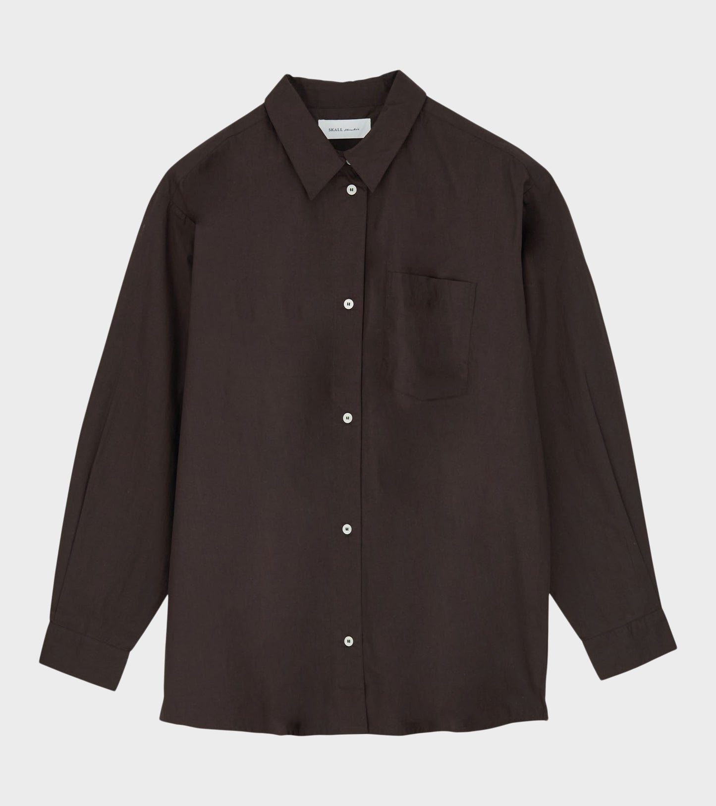 Edgar Shirt Dark Brown