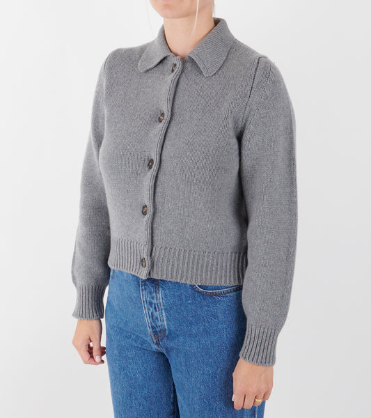 Winny Collared Jacket Grey