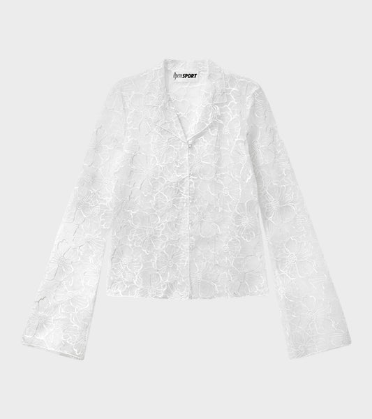 Flora Shirt White