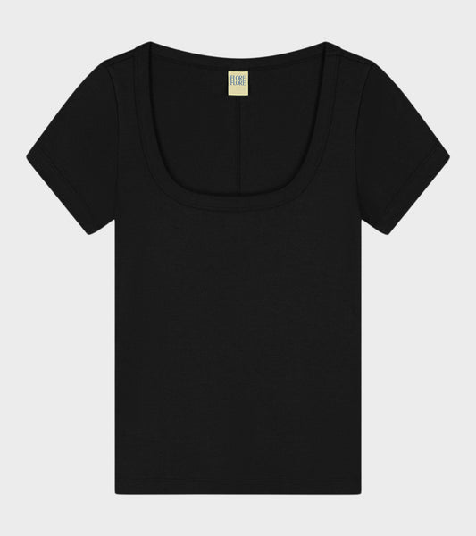 Lulu Baby Tee Black
