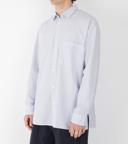 Pyjamas Relaxed Long Shirt Orchid Stripes