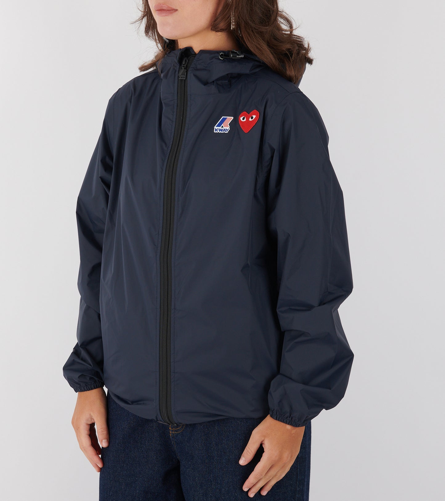 K-WAY Packable Jacket Navy