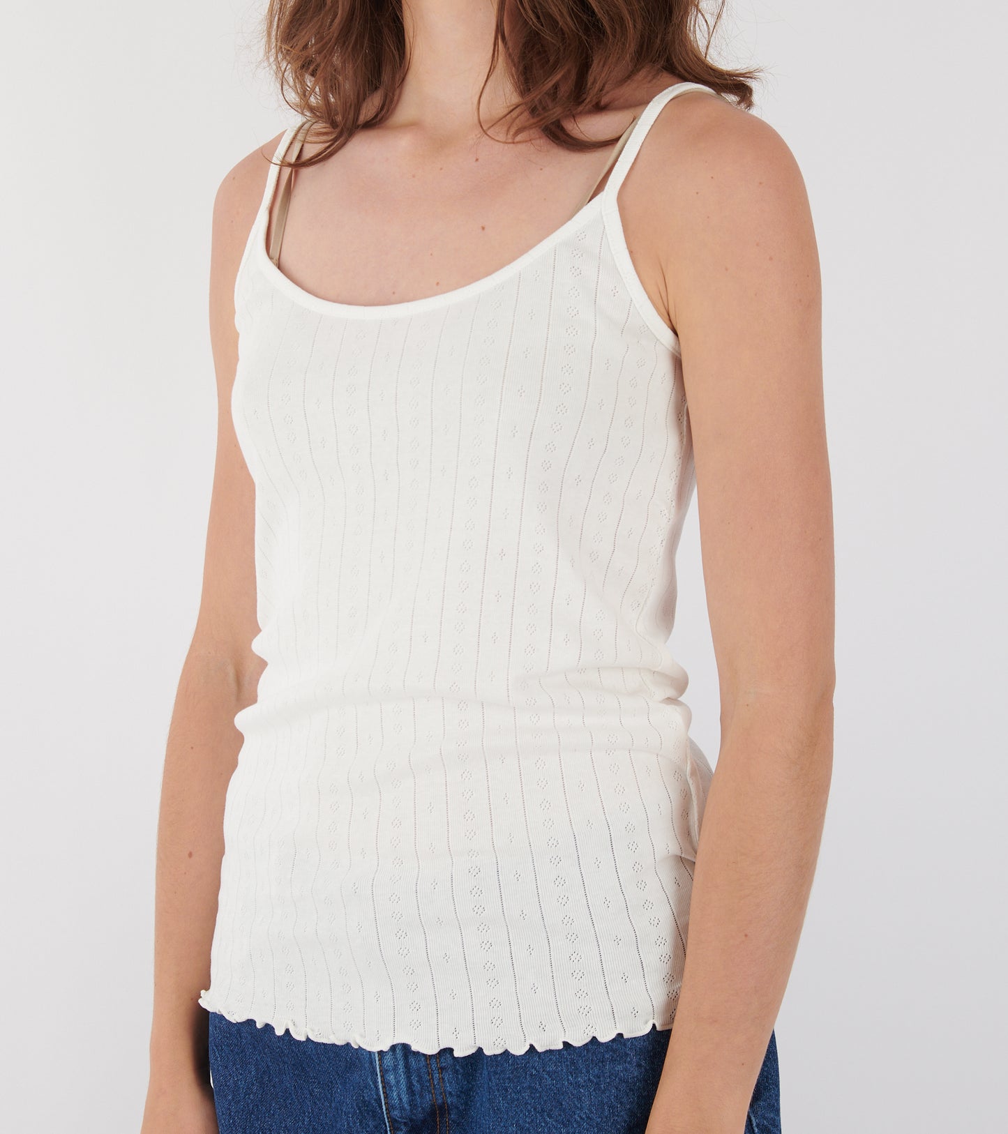 Edie Cami Top Off-white