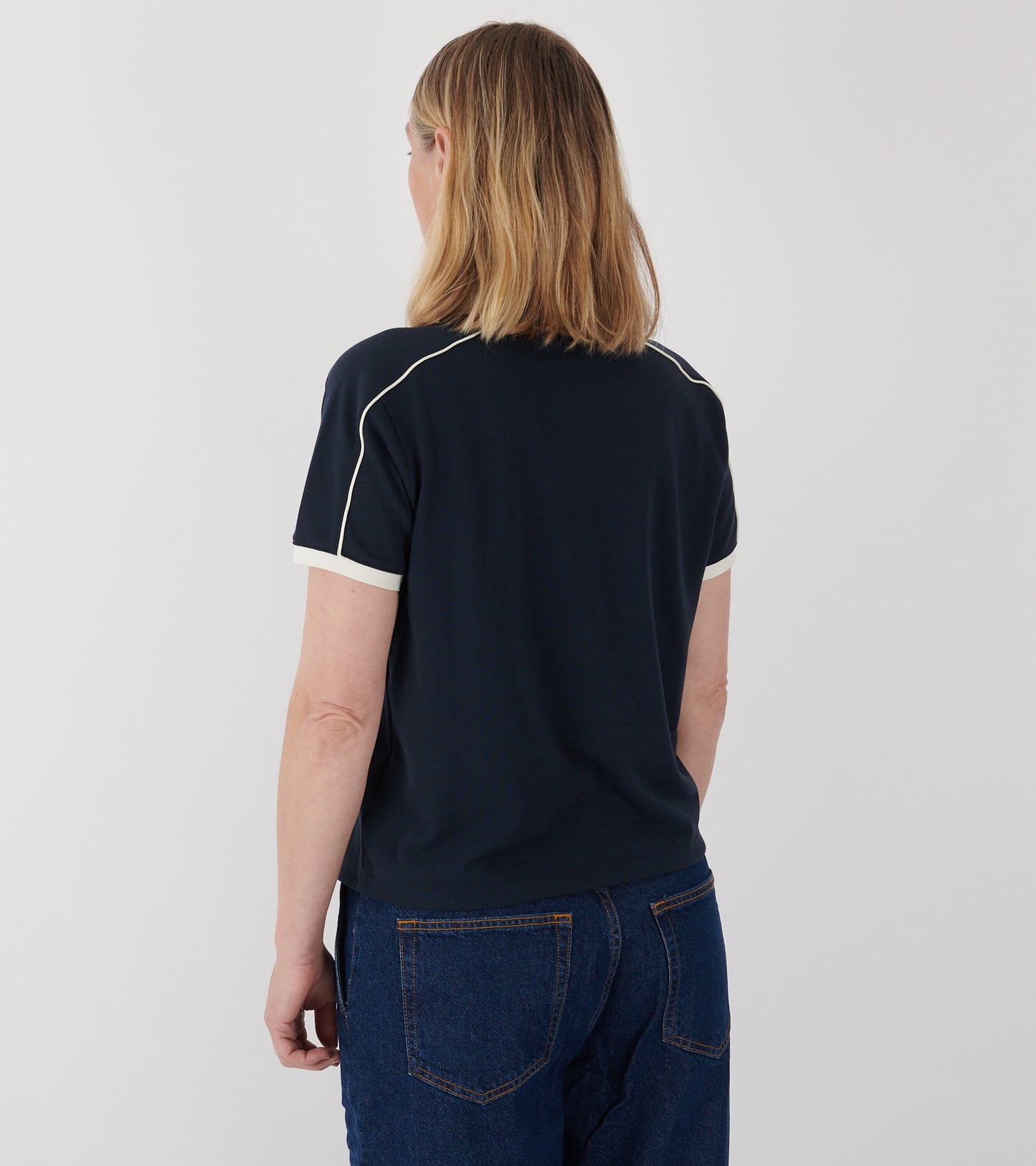 S&R Polo T-shirt Navy