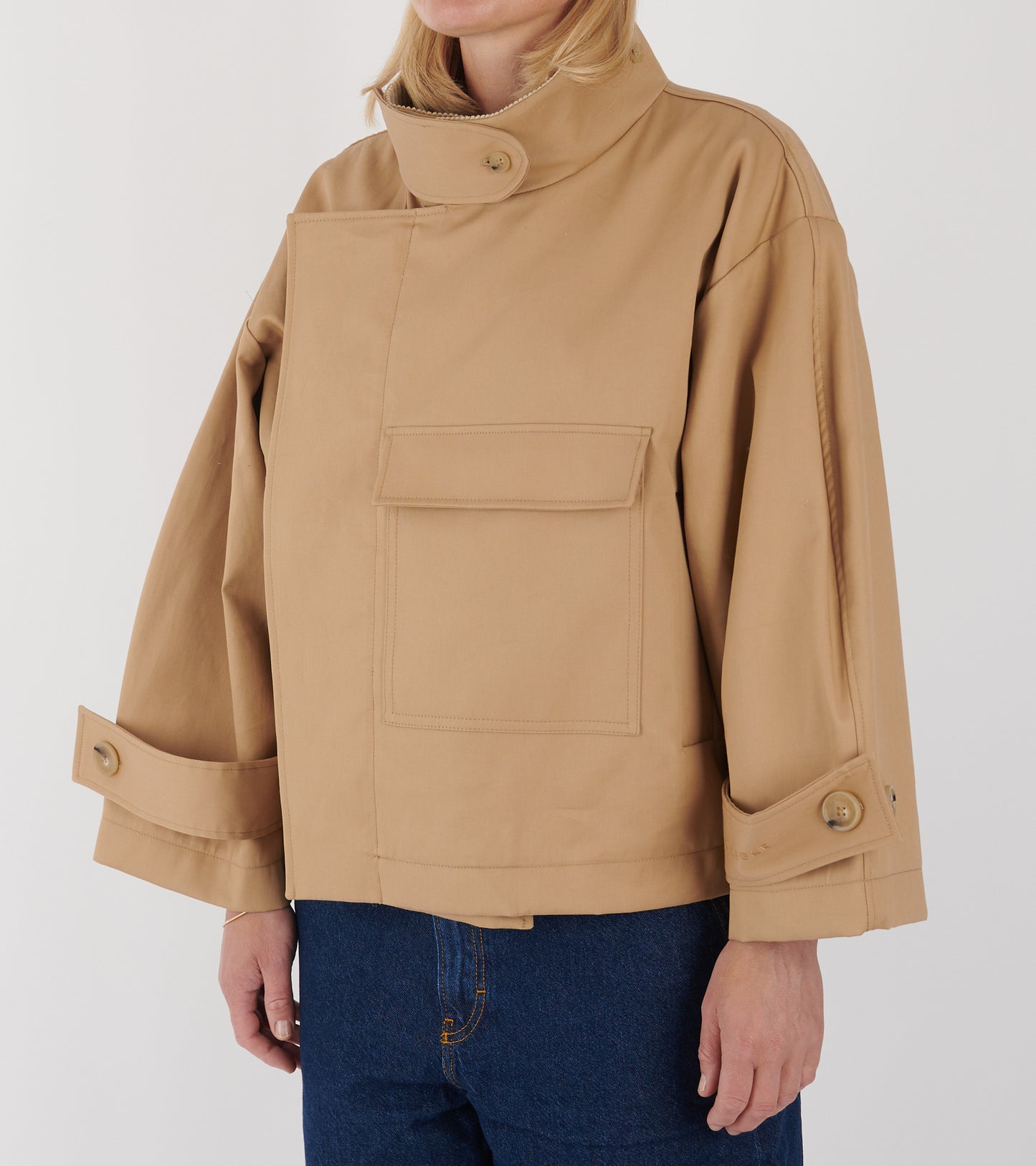 Water Resistant Jacket Beige