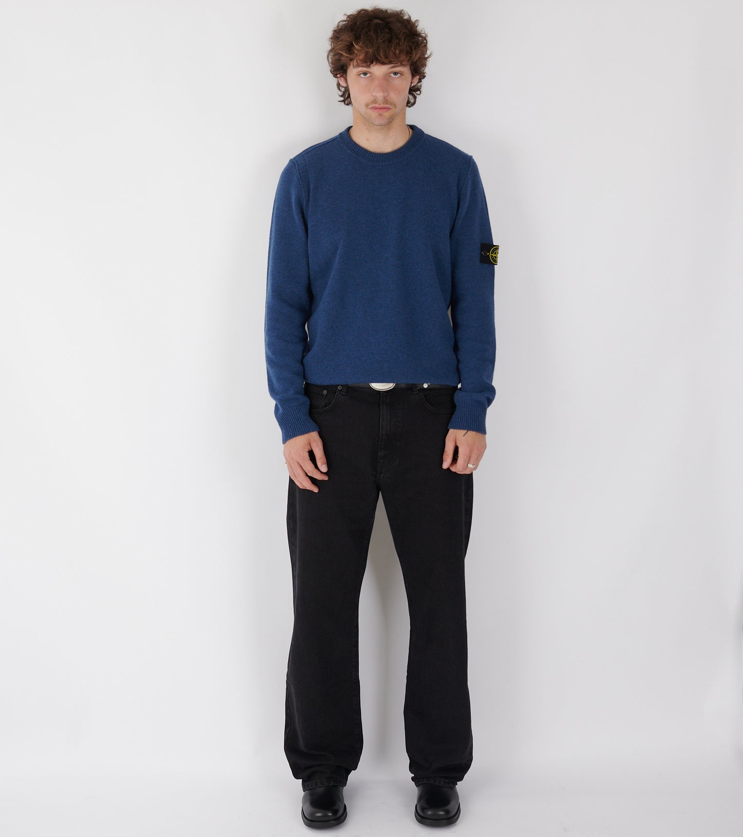 Knitted Crewneck Blue