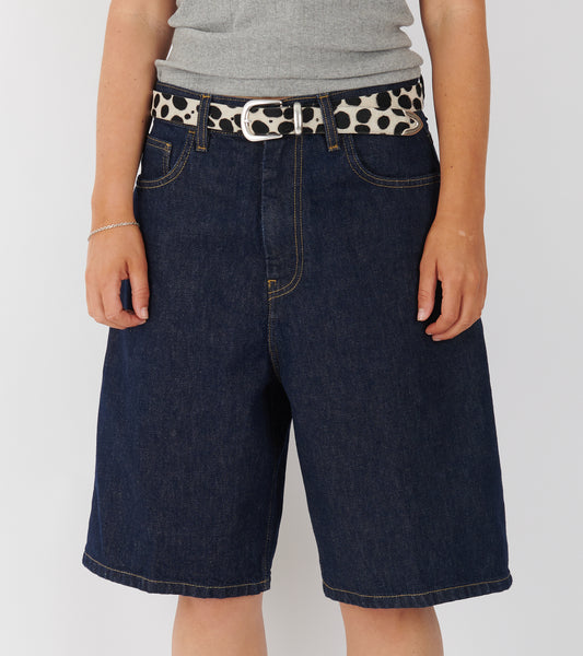 W Brandon Shorts Blue Rinsed