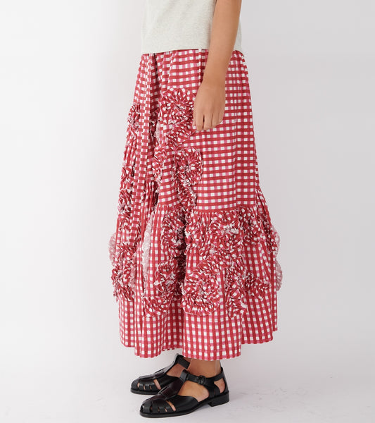 Orbit Skirt Red Fossil
