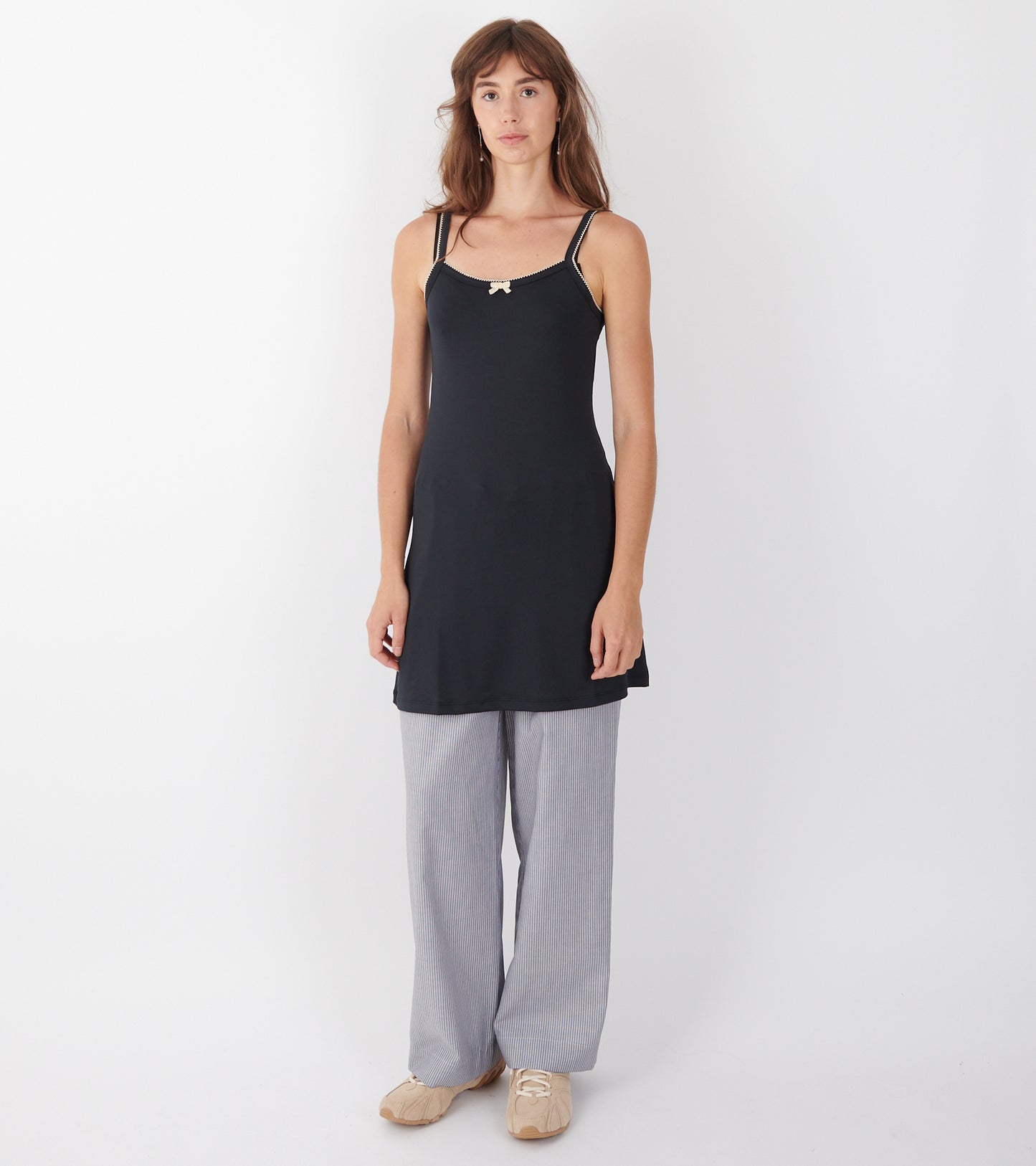 Caro Slip Dress Black