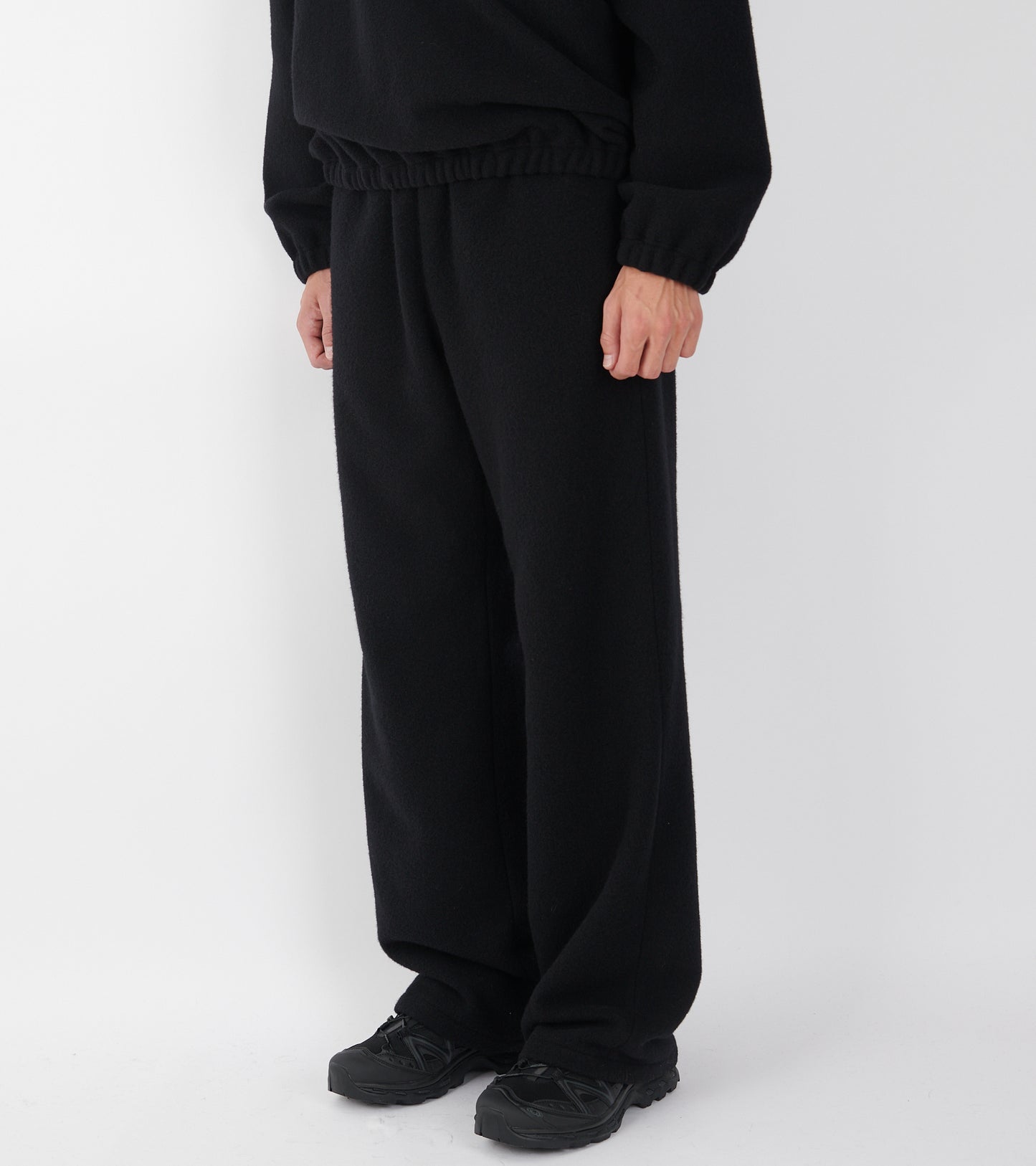 Fleece Trousers Black