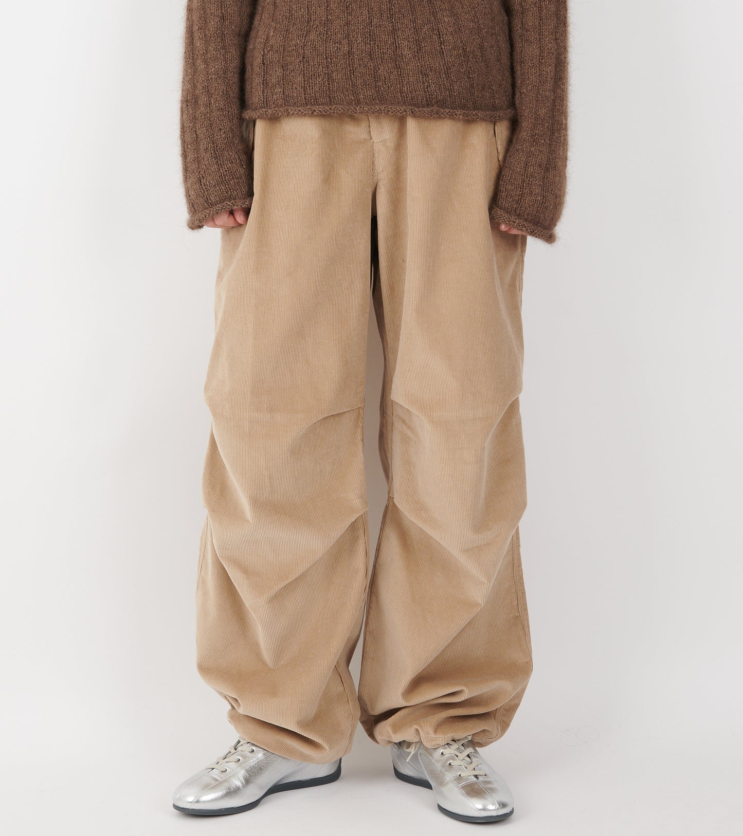 Baby Corduroy Ufo Pants Beige